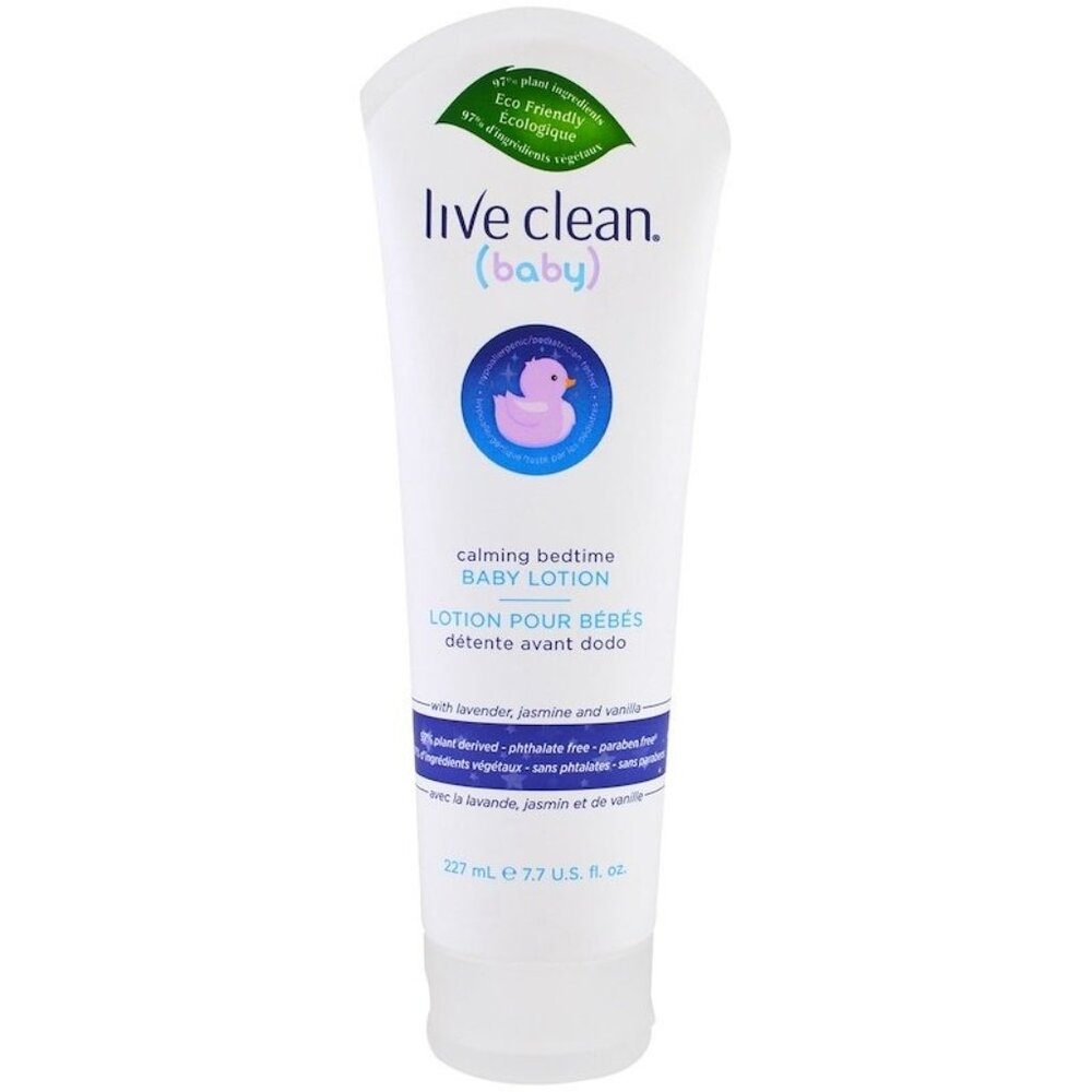Live Clean Baby Calming Bedtime Lotion